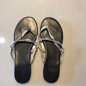 Ann Taylor flip flops